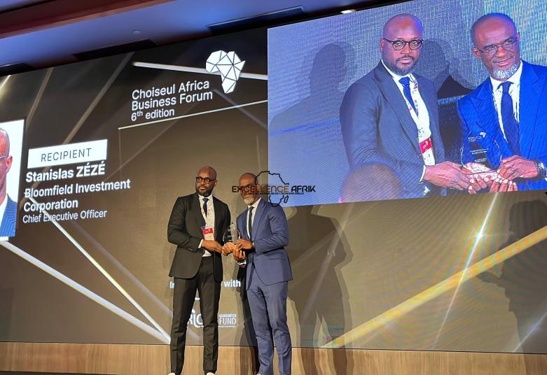 6ᵉ édition du Choiseul Africa Business Forum : Bloomfield reçoit une distinction honorifique
