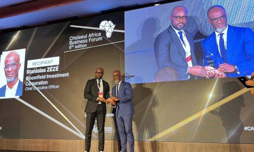 6ᵉ édition du Choiseul Africa Business Forum : Bloomfield reçoit une distinction honorifique